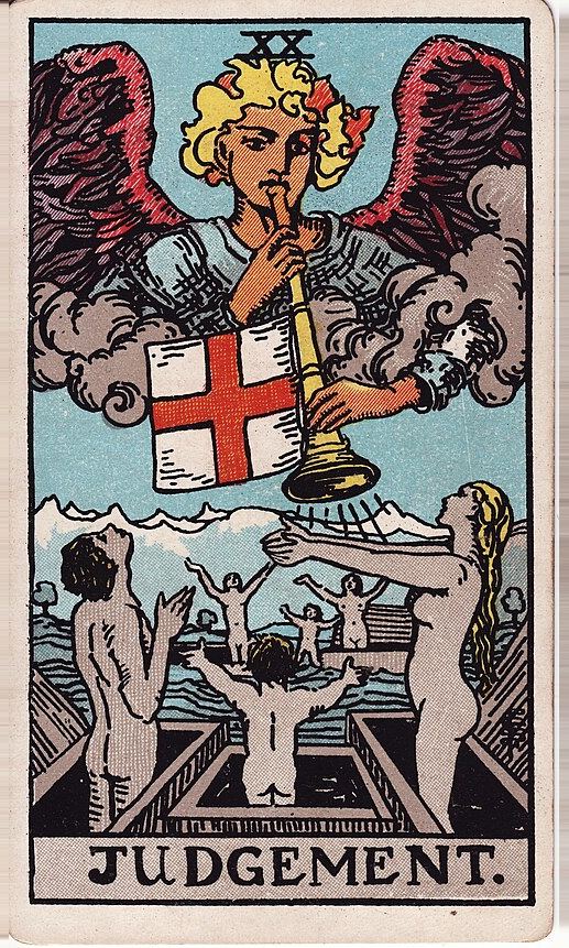 Lá Judgement (Phán xét) trong bộ Rider–Waite–Smith 1909