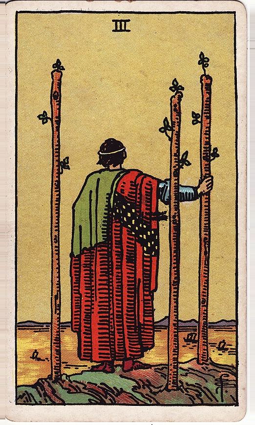 Lá Ba Gậy (Three of Wands)