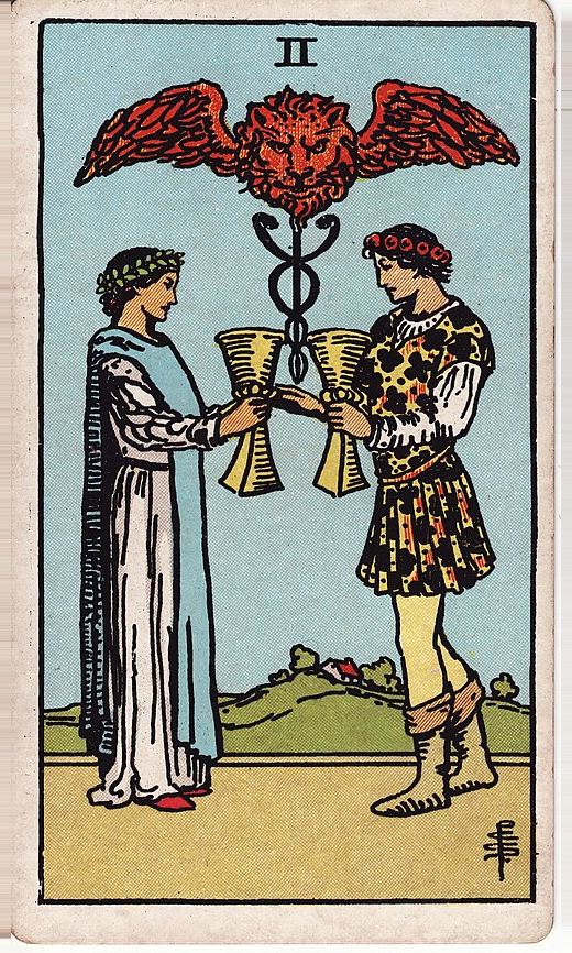 Lá Hai Cốc (Two of Cups)