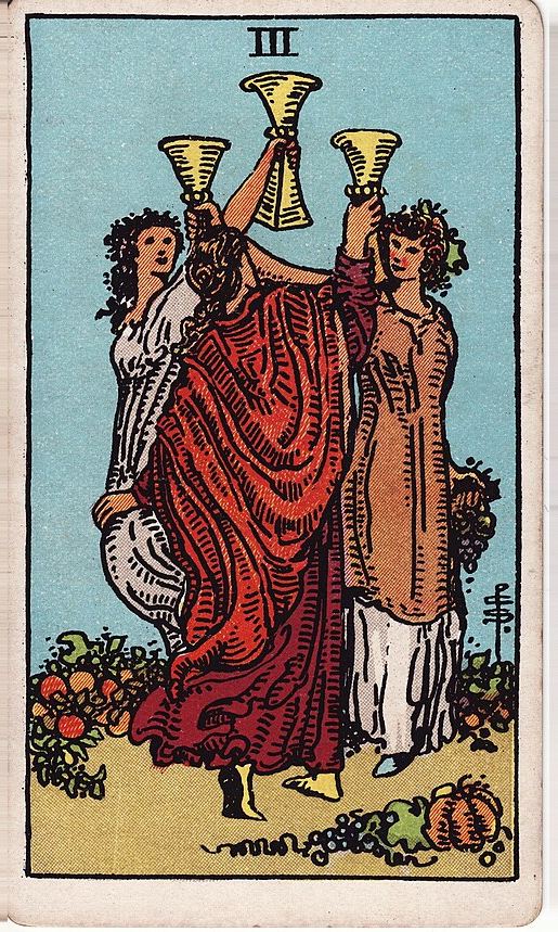 Lá Ba Cốc (Three of Cups)