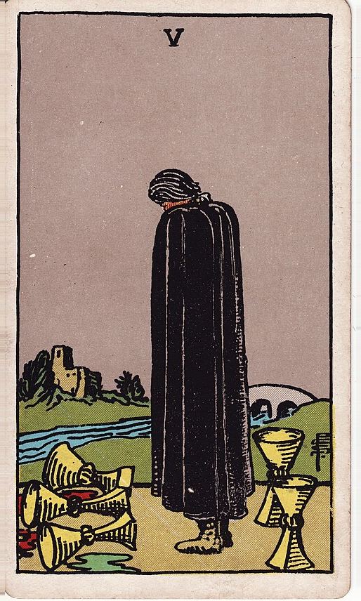 Lá Năm Cốc (Five of Cups)