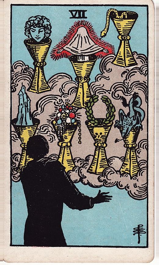 Lá Bảy Cốc (Seven of Cups)