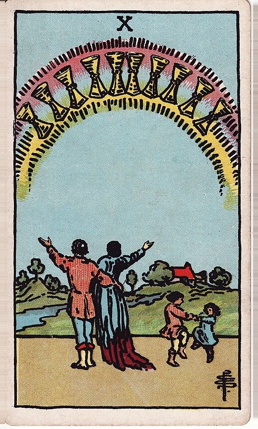 Lá Mười Cốc (Ten of Cups)