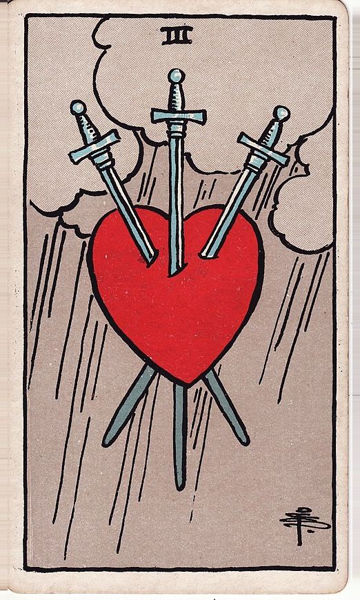 Lá Ba Kiếm (Three of Swords)