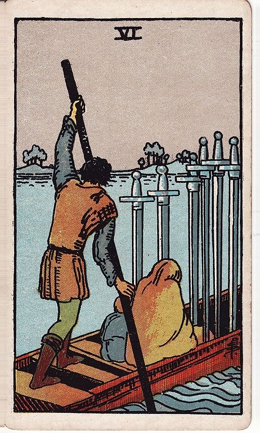 Lá Sáu Kiếm (Six of Swords)