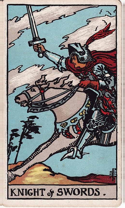 Lá Hiệp sĩ Kiếm (Knight of Swords)